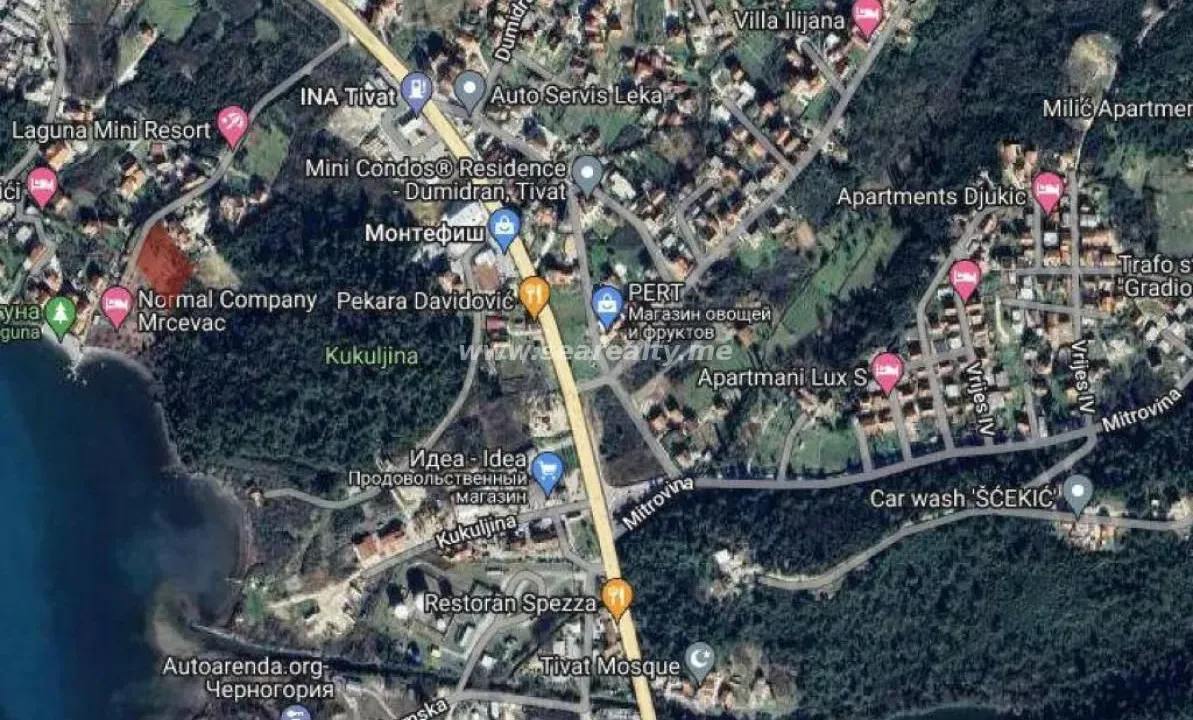 Sale, land lot, 4000m², Tivat, Crna Gora