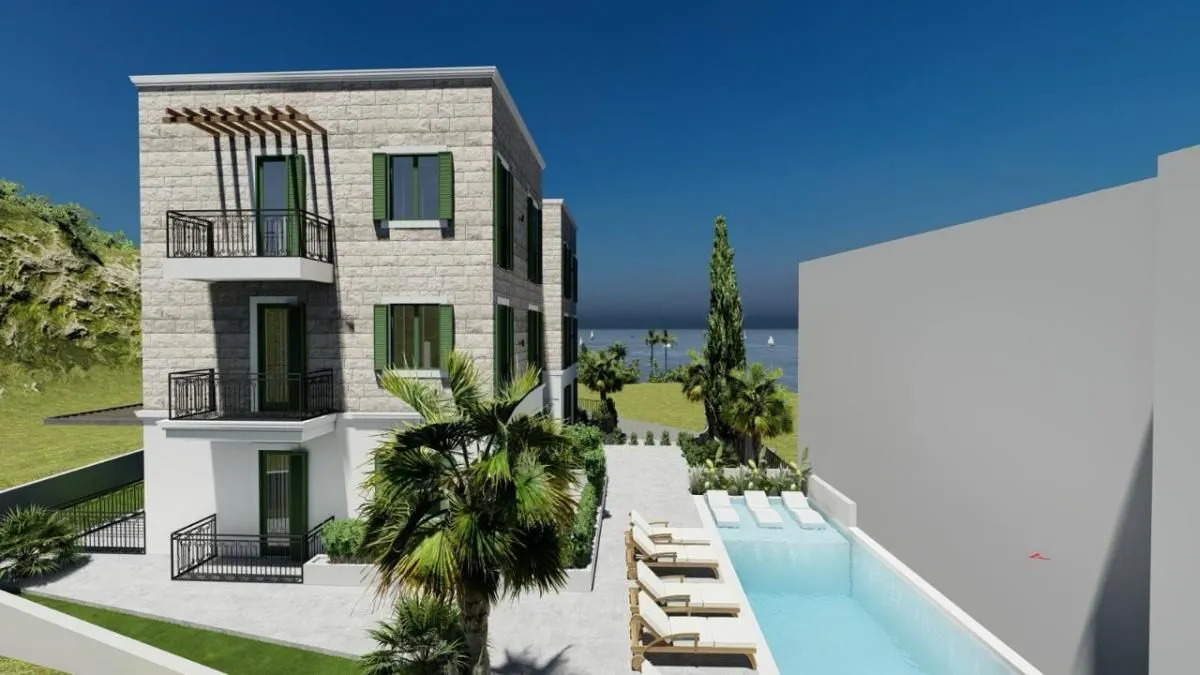 Prodaja, dvosoban stan, 59m², Tivat, Crna Gora