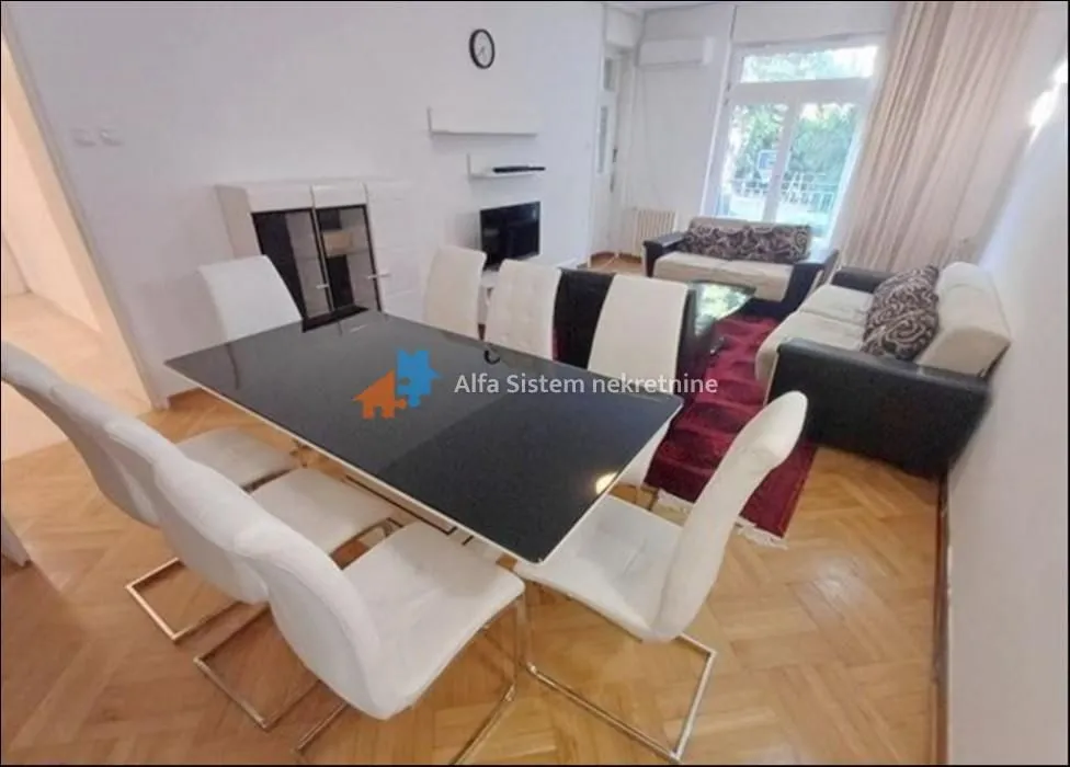 Rent, four bedroom apartment, 123m², Savski Venac, Beograd
