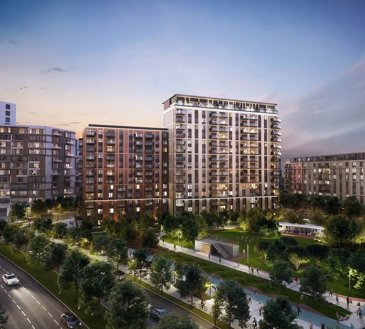 Sale, three bedroom apartment, 90m², Beograd Na Vodi, Beograd