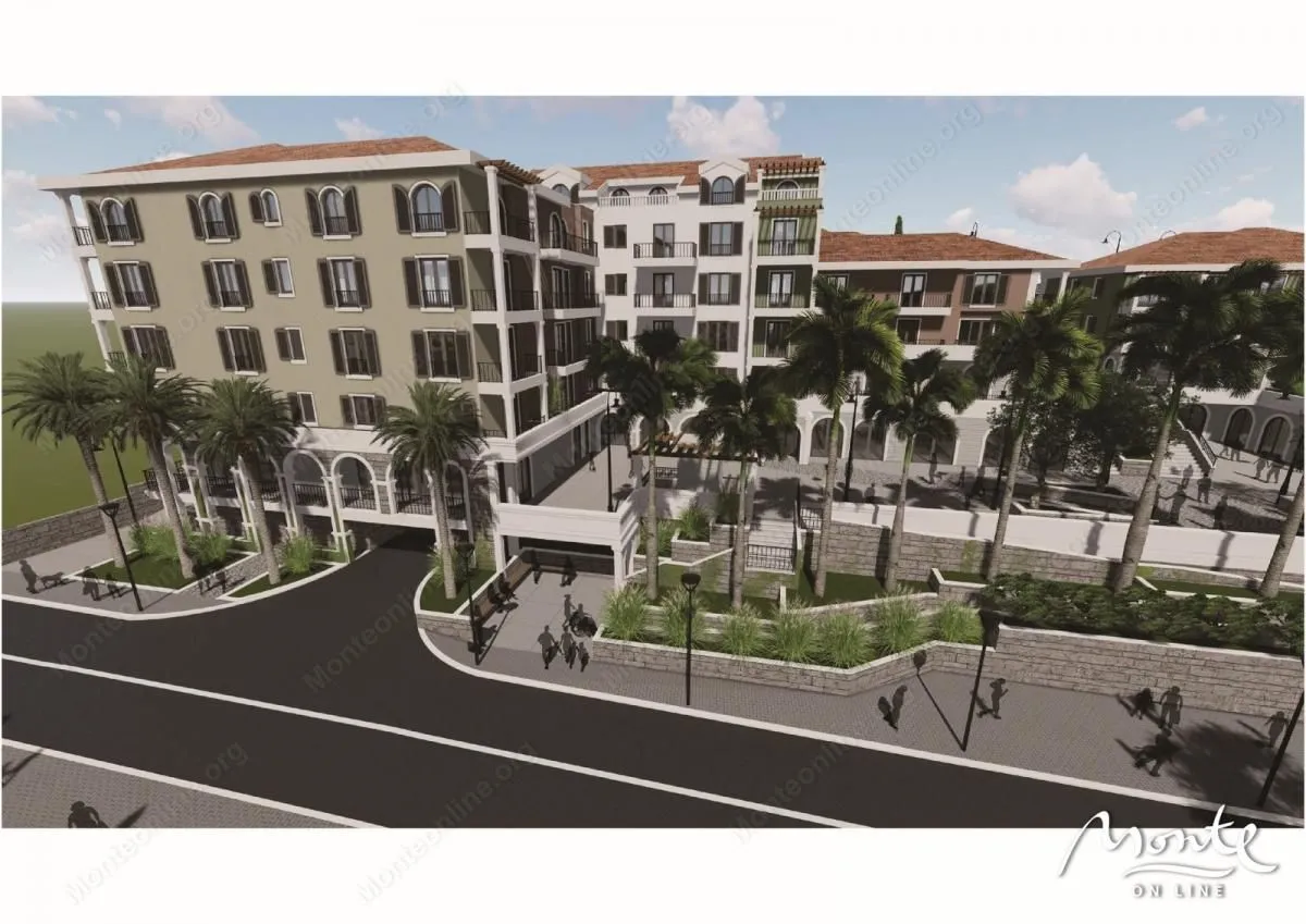 Sale, two bedroom apartment, 61m², Tivat, Crna Gora