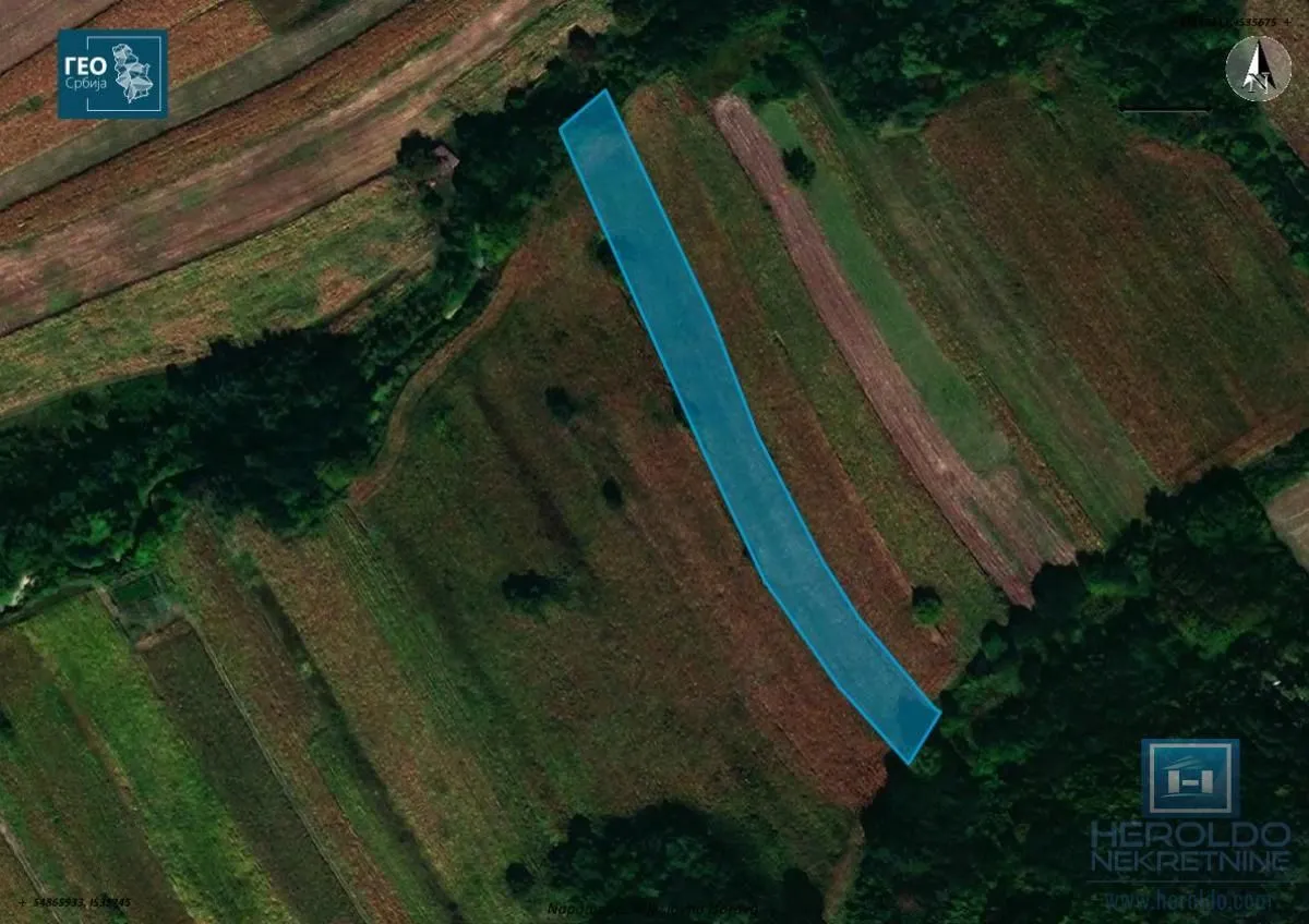 Prodaja, plac, 4826m², Senje, Ćuprija