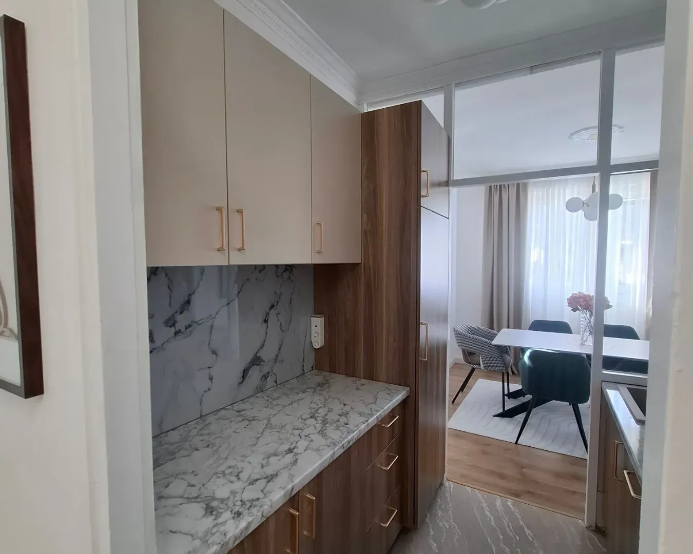 Rent, one bedroom apartment, 52m², Momišići, Podgorica