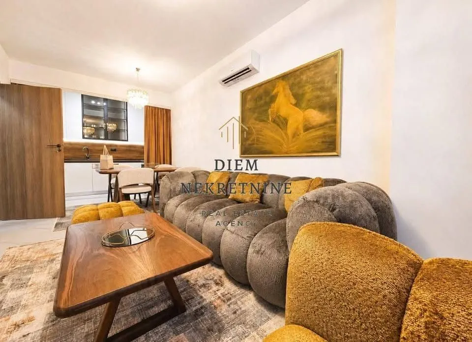 Rent, one bedroom apartment, 50m², Šušanj, Bar