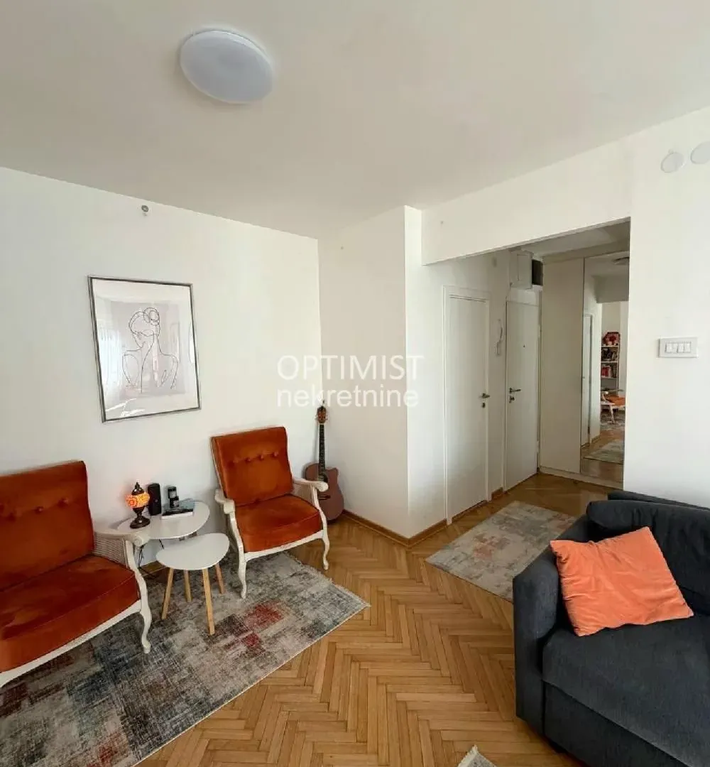 Rent, two bedroom apartment, 53m², Slavija, Vračar Sve Podlokacije
