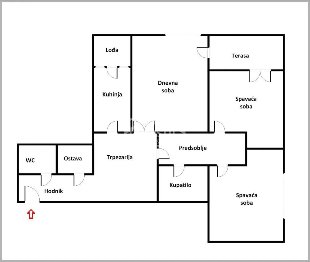 Prodaja, trosoban stan, 85m², Botanička Bašta, Palilula Sve Podlokacije