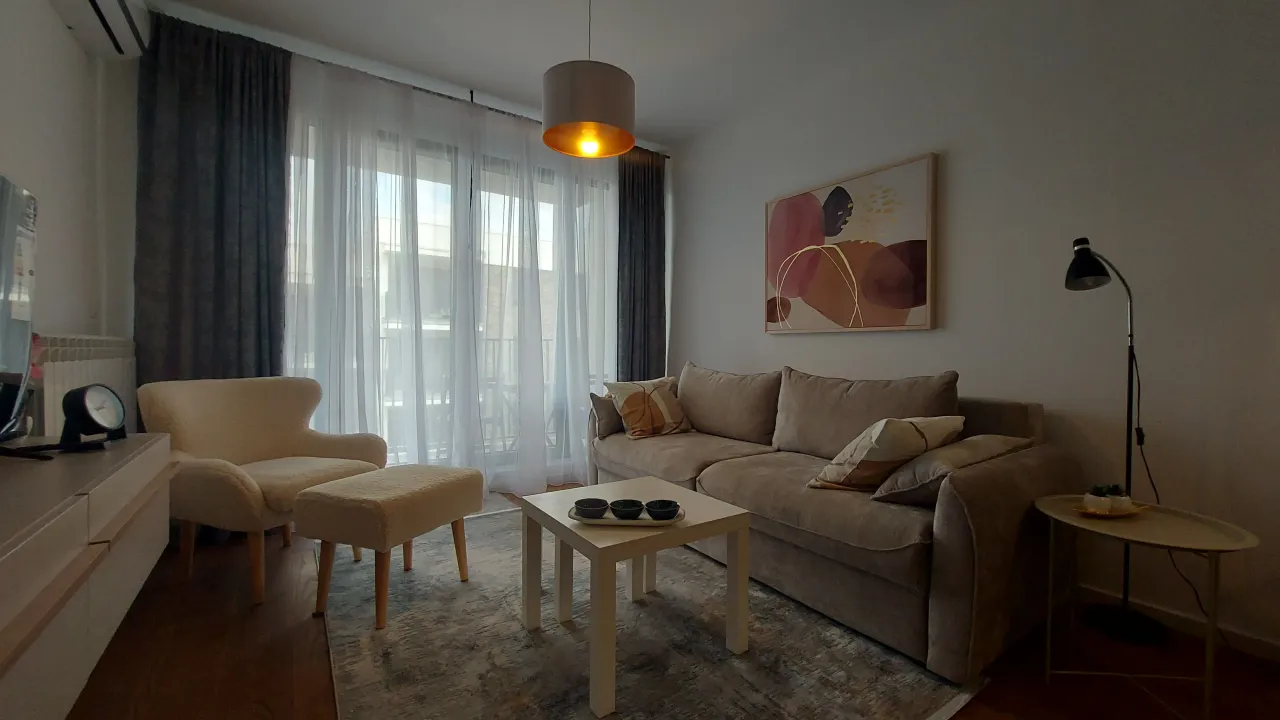 Izdavanje, dvosoban stan, 46m², Palilula Sve Podlokacije, Beograd