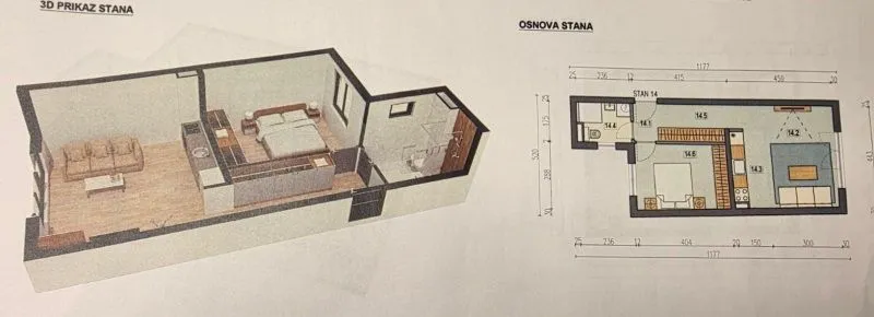 Prodaja, dvosoban stan, 41m², Voždovac Sve Podlokacije, Beograd