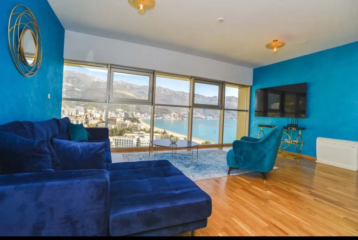 Rent, two bedroom apartment, 94m², Zavala, Budva