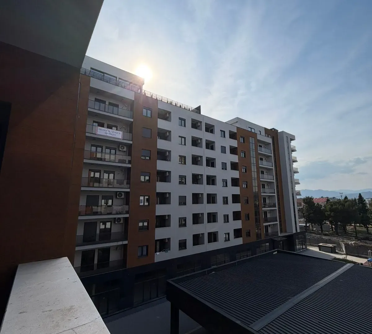 Rent, one bedroom apartment, 43m², Stari Aerodrom, Podgorica