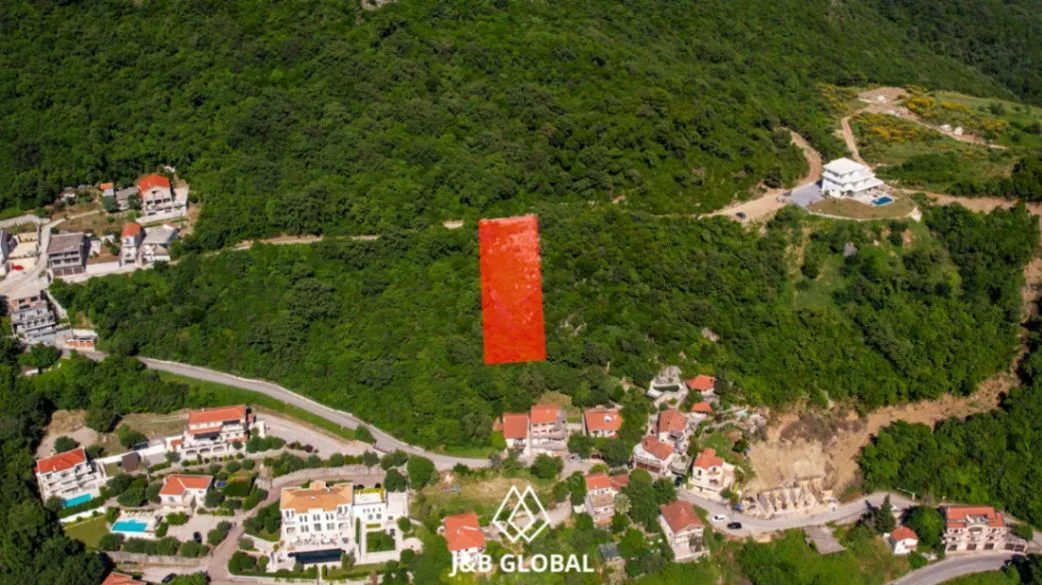 Prodaja, plac, 1000m², Prijevor, Budva
