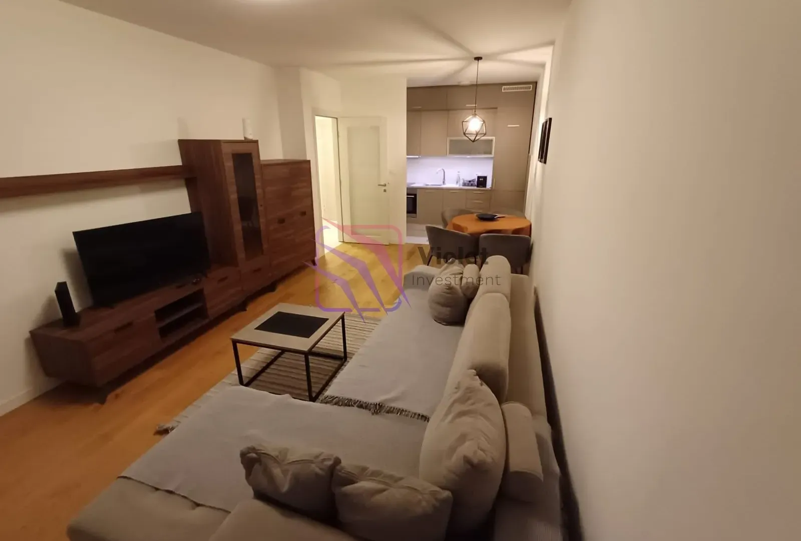 Rent, one bedroom apartment, 49m², Central Point, Podgorica