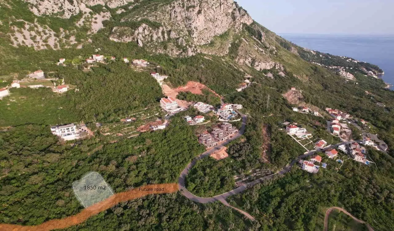 Prodaja, plac, 1850m², Budva, Crna Gora