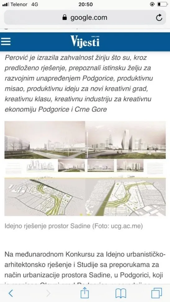 Prodaja,  zemljište, 500m2, Gornja Gorica, Podgorica