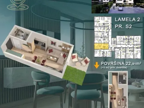 Prodaja, garsonjera, 28m², Vrnjačka Banja, Srbija - image 8