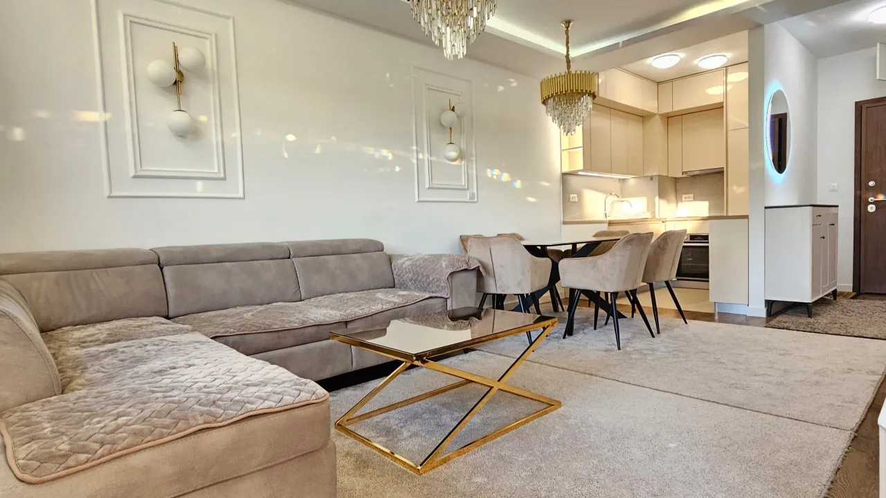 Rent, one bedroom apartment, 46m², Stari Aerodrom, Podgorica