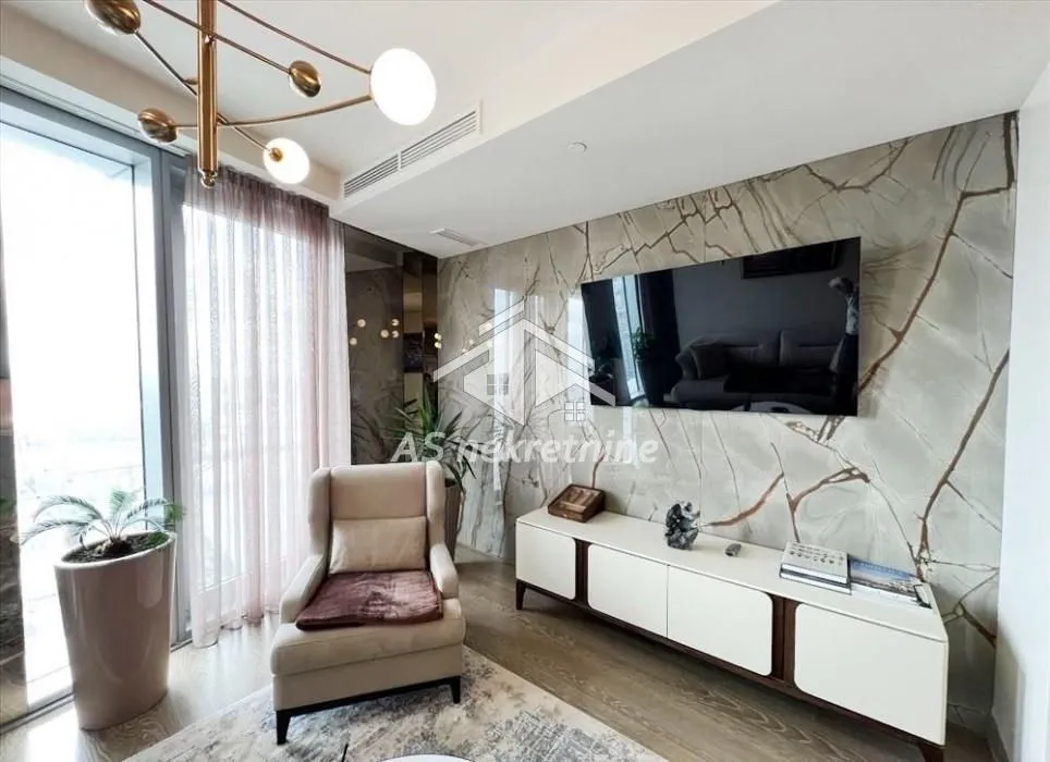 Rent, two bedroom apartment, 62m², Savski Venac, Beograd