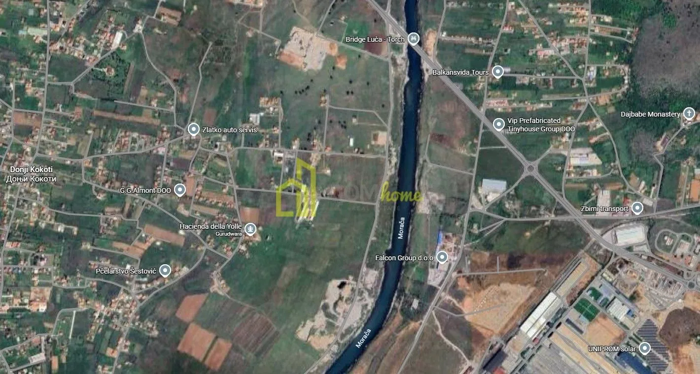 Prodaja, plac, 3000m², Donji Kokoti, Podgorica