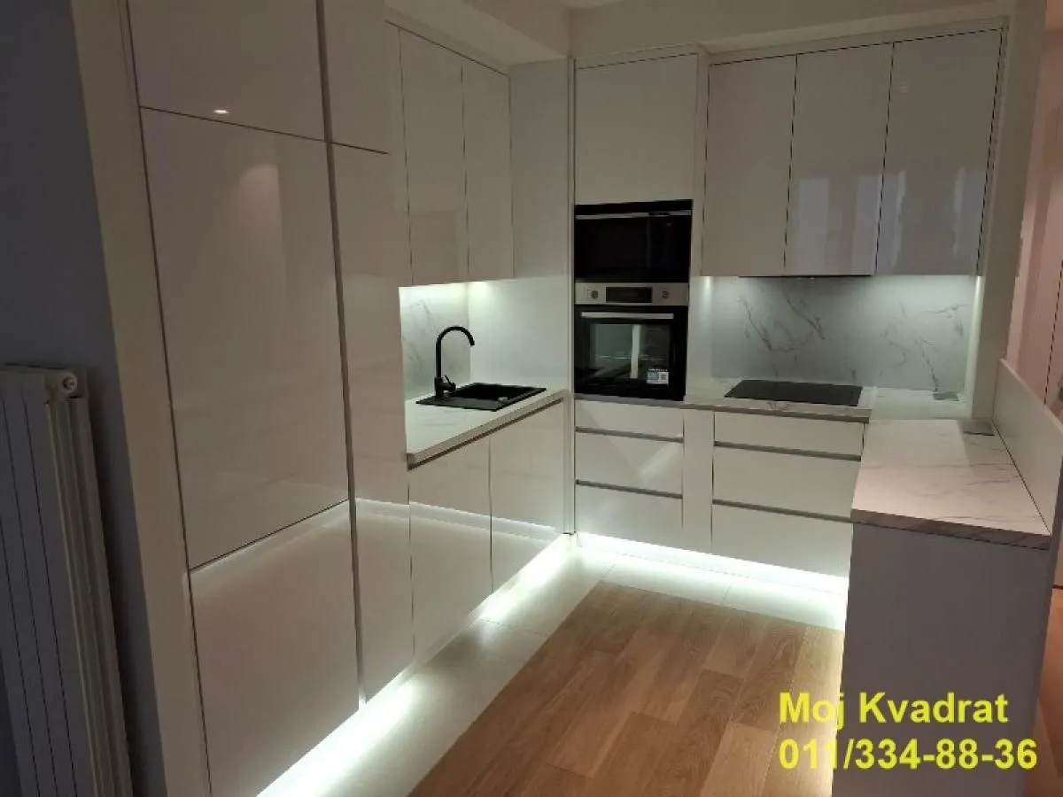 Rent, two bedroom apartment, 55m², Savski Venac, Beograd