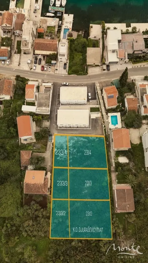 Prodaja, plac, 1620m², Đuraševići, Tivat