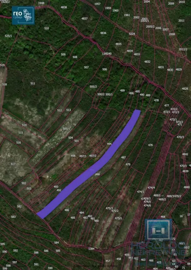 Prodaja, plac, 7400m², Ribnik, Jagodina