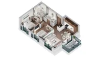 Prodaja, dvosoban stan, 54m², Kumbor, Herceg Novi - image 8