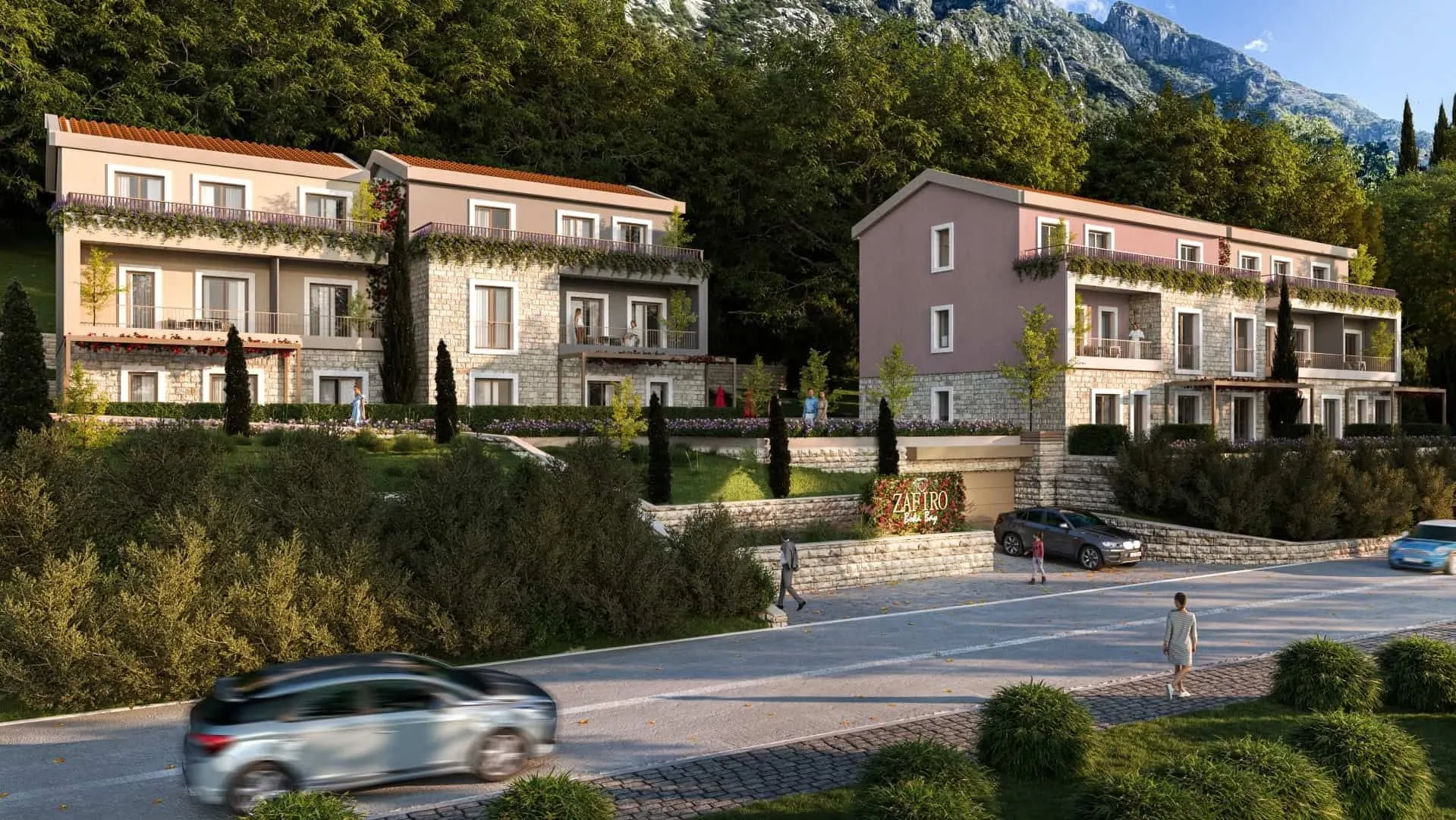 Prodaja, dvosoban stan, 55m², Ljuta, Kotor
