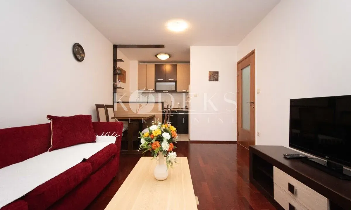 Izdavanje, jednosoban stan, 40m², Stari Aerodrom, Podgorica