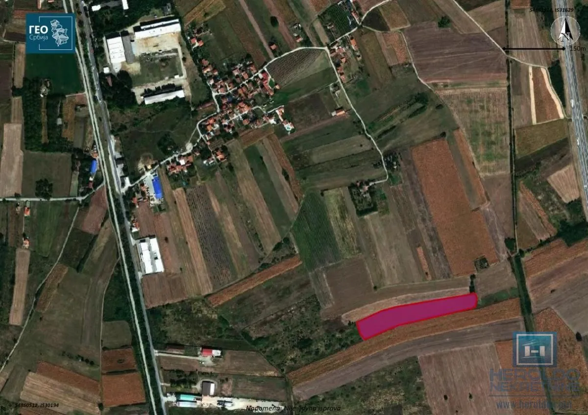 Prodaja, plac, 6600m², Zmić, Ćuprija