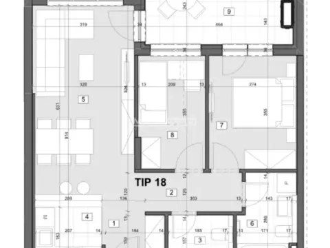 Prodaja, trosoban stan, 64m², Novi Beograd Sve Podlokacije, Beograd - image 17