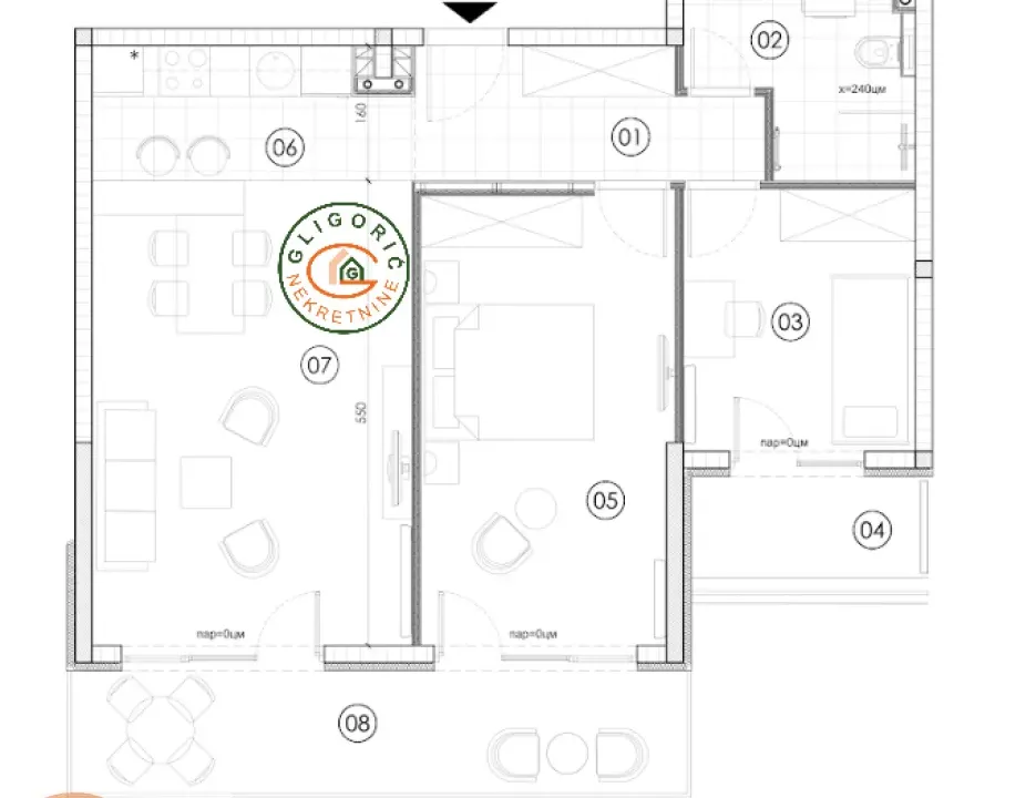 Prodaja, trosoban stan, 74m², Surčin, Beograd