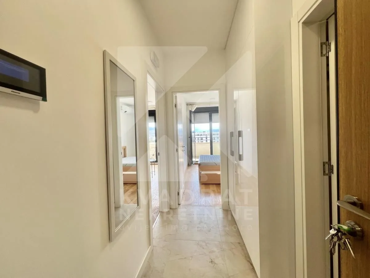 Rent, one bedroom apartment, 45m², Tološka šuma, Podgorica