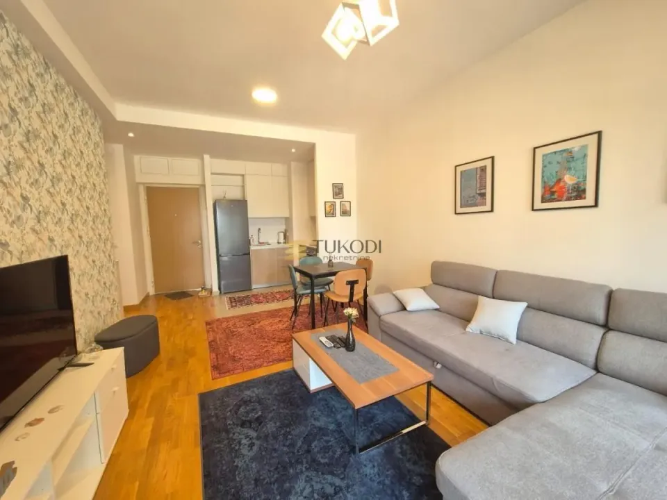 Rent, one bedroom apartment, 55m², Savski Venac, Beograd