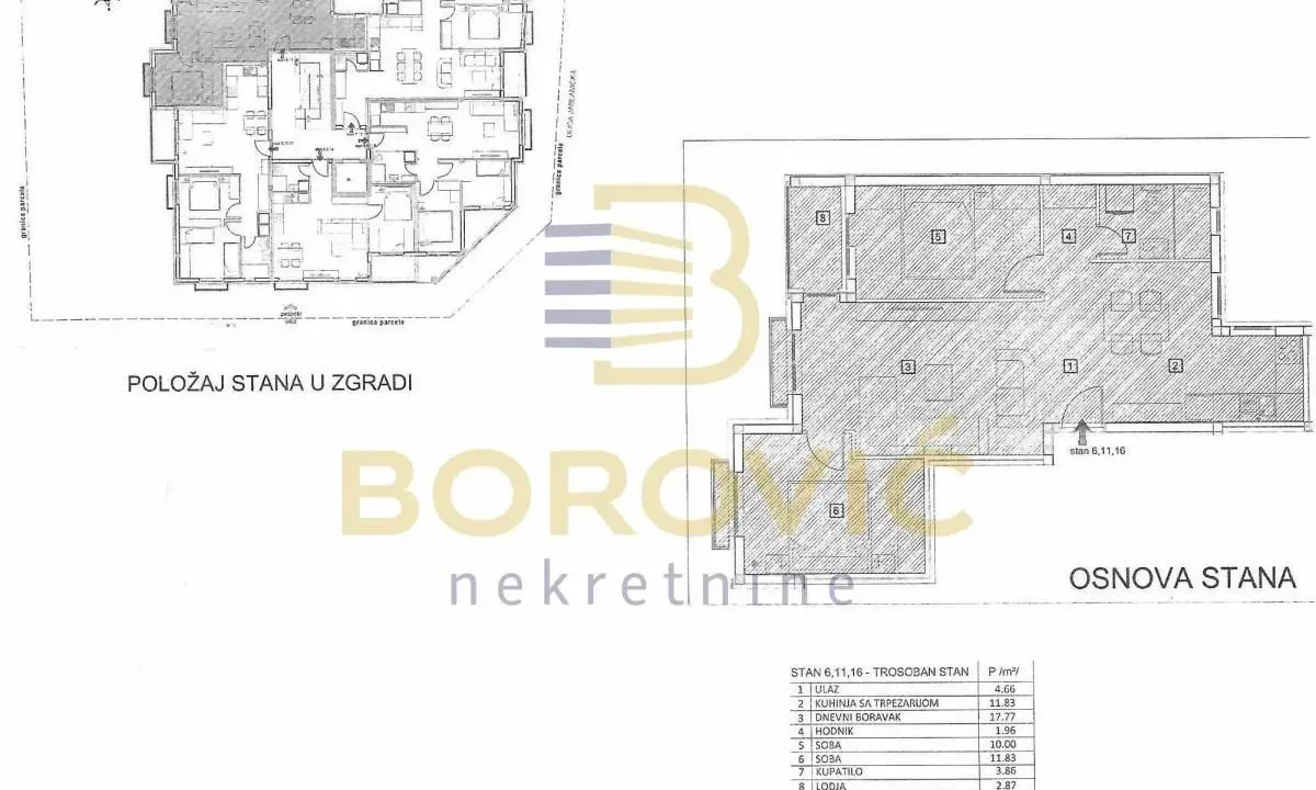 Prodaja, trosoban stan, 64m², Čukarica, Beograd