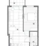 Sale, one bedroom apartment, 49m², Radanovići, Kotor - image 2