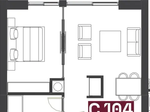 Prodaja, jednosoban stan, 66m², Porto Montenegro, Tivat - image 16