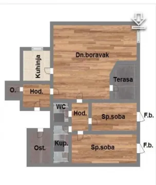 Prodaja, trosoban stan, 83m², Novo naselje, Novi Sad - image 10