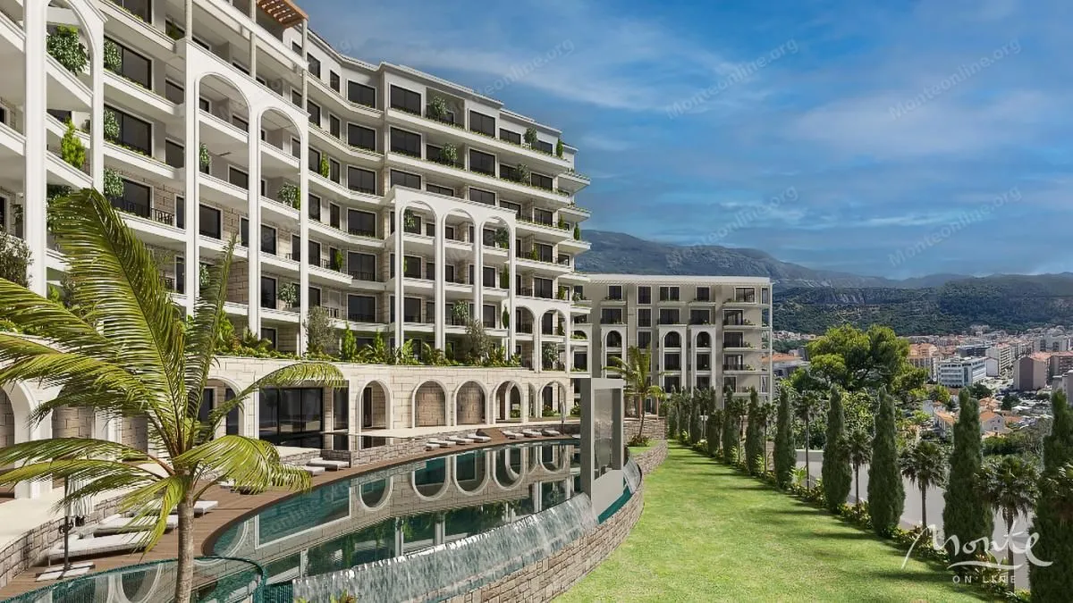 Sale, two bedroom apartment, 104m², Budva, Crna Gora