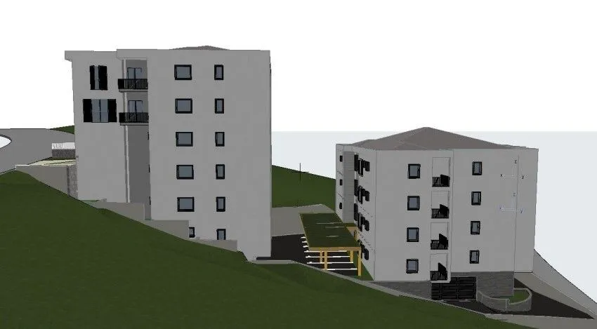 Sale, two bedroom apartment, 63m², Podmaine, Budva