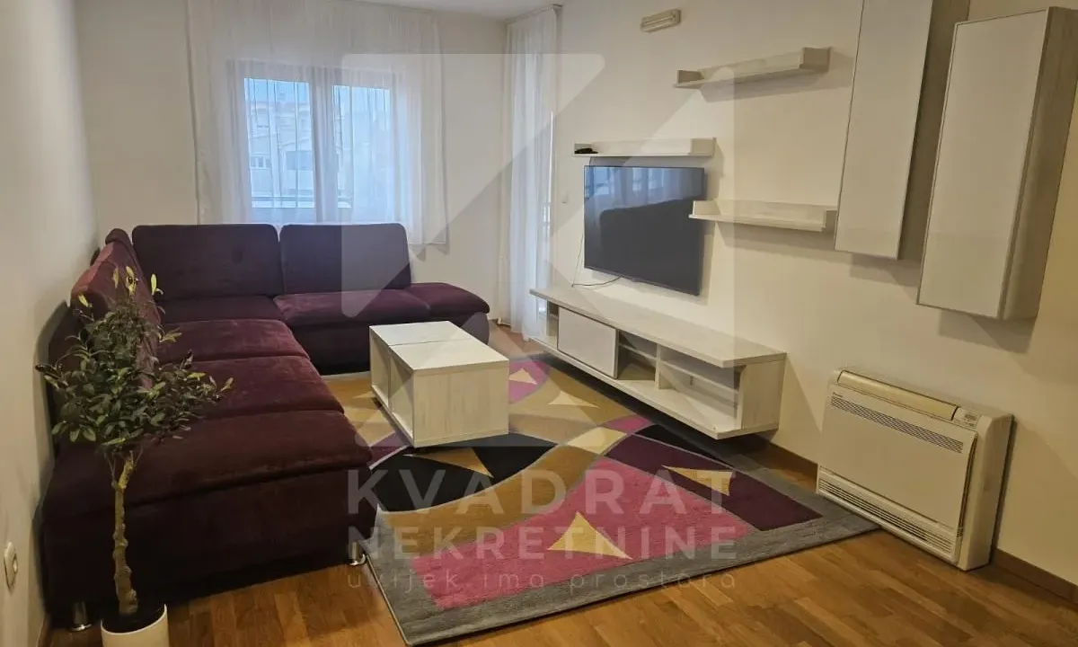 Rent, one bedroom apartment, 43m², Tološka šuma, Podgorica