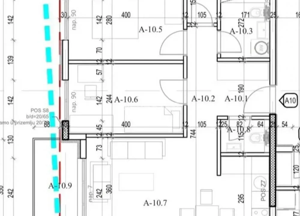Prodaja, dvosoban stan, 62m², Pančevo, Srbija