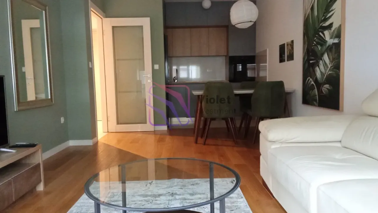 Rent, one bedroom apartment, 49m², Central Point, Podgorica