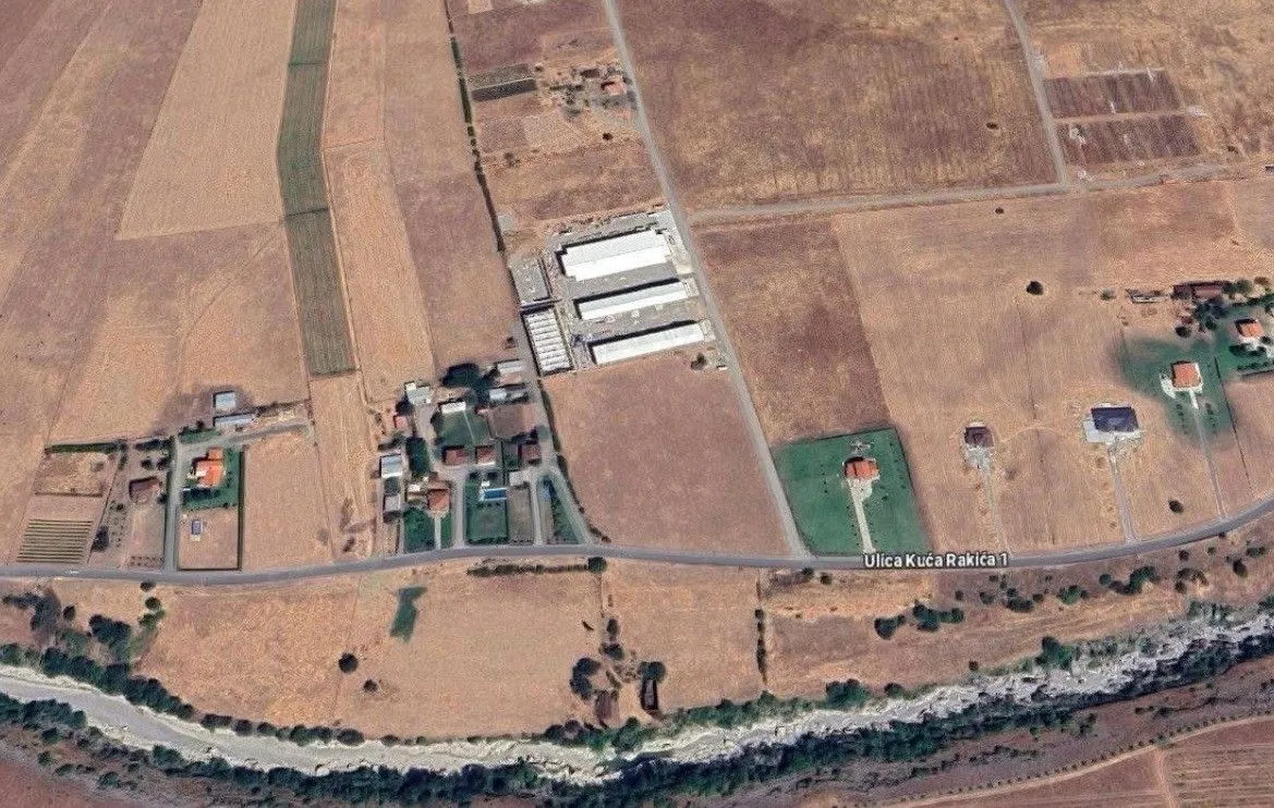 Prodaja, plac, 1562m², Kuće Rakića, Podgorica