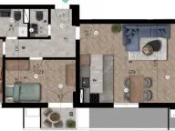 Prodaja, dvosoban stan, 78m², Ilino, Bar - image 7