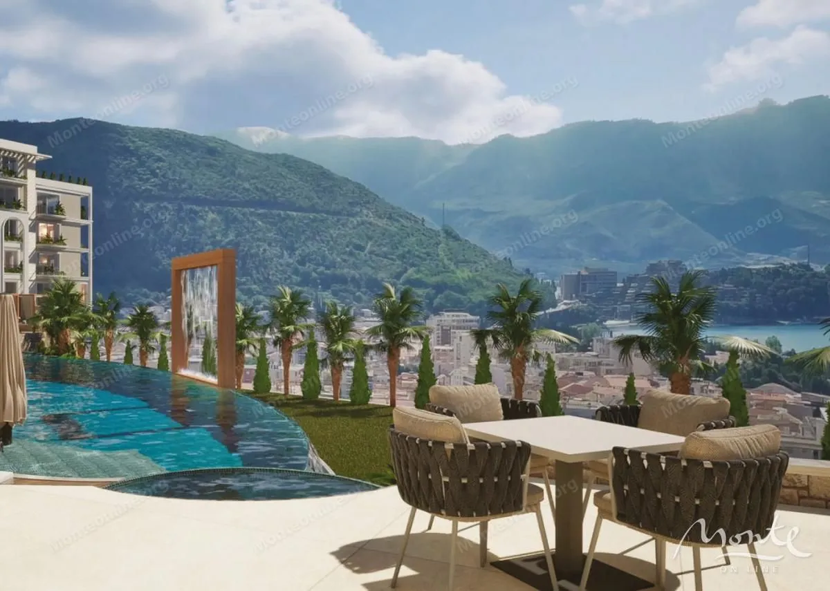 Sale, two bedroom apartment, 104m², Budva, Crna Gora