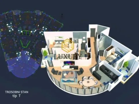 Prodaja, trosoban stan, 117m², Zagorič, Podgorica - image 7