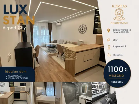 Stan in Novi Beograd Blok 65