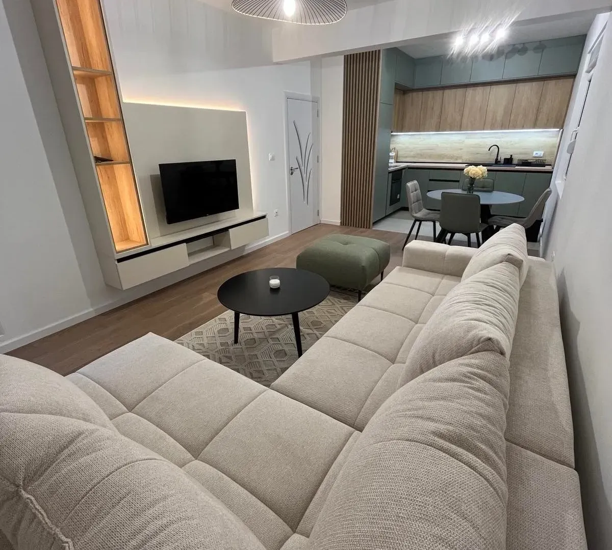 Izdavanje, jednosoban stan, 46m², Zabjelo, Podgorica