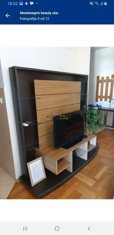 Rent, one bedroom apartment, 39m², Bar, Crna Gora