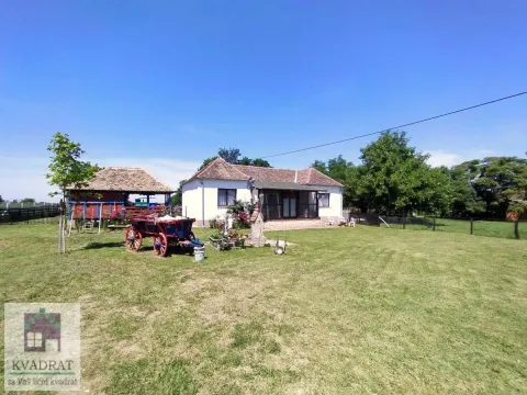 Pogled na dvorište i kuću sa pomoćnim objektom i travnjakom. - image 20